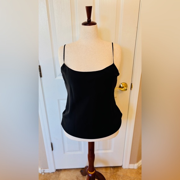Dana Buchman Tops - DANA BUCHMAN 100% Silk Black Camisole Women’s Size XL Style DBMUC093A Y2K
